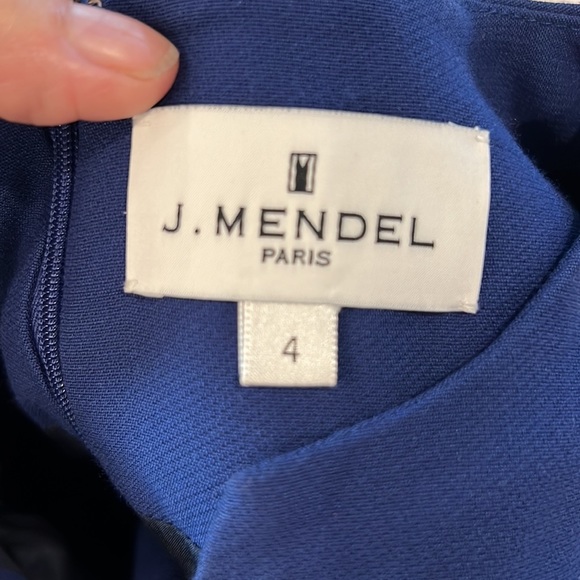 J. Mendel dress. Gorgeous royal blue. Sz 4 - Picture 5 of 8